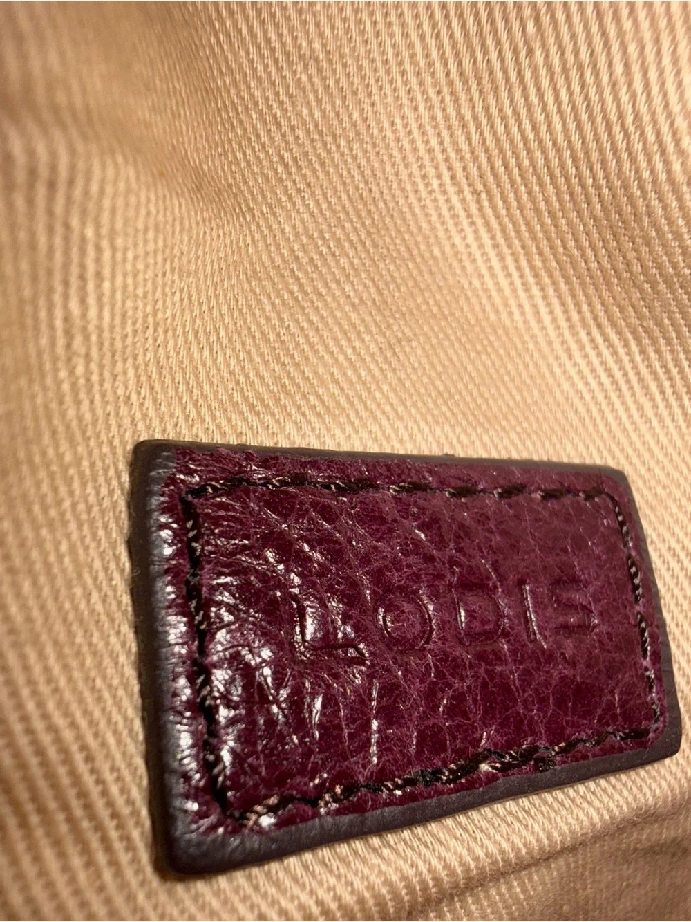 Leather Crossbody Lodis Bag